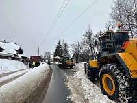 С улиц Твери за выходные вывезли 15 тысяч кубометров снега